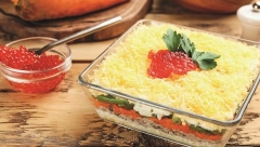MIMOZA SALATA Hladno predjelo kao stvoreno za svečanu i slavsku trpezu, po receptu bez premca
