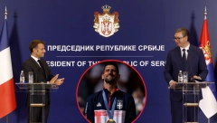 MAKRON ŠOKIRAO PODATKOM O ĐOKOVIĆU Predsednik Francuske izneo detalj o Novakovom zlatu koji je malo ko znao