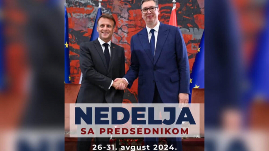 PREDSEDNIK VUČIĆ SUMIRAO RADNU NEDELJU: Srbija je posvećena reformama i svom evropskom putu! Poseta Makrona potvrdila dobre odnose