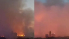 BUKTI POŽAR KOD PANČEVA Dim kulja na sve strane, vatrogasci u velikoj borbi sa vatrenom stihijom! Objavljeni snimci sa lica mesta (VIDEO)