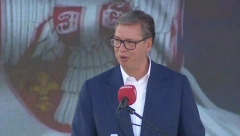 VELIKA ČAST ZA PREDSEDNIKA SRBIJE Vučiću u Stanarima uručena povelja počasnog građanina