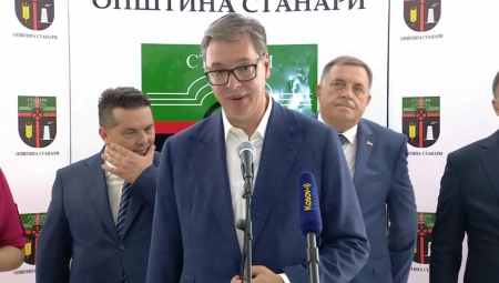 MOĆNE VUČIĆEVE REČI U SRPSKOJ Srbija će uvek biti garant mira! Imate predsednika Srbije koji jednako voli svoju Srbiju i Srpsku