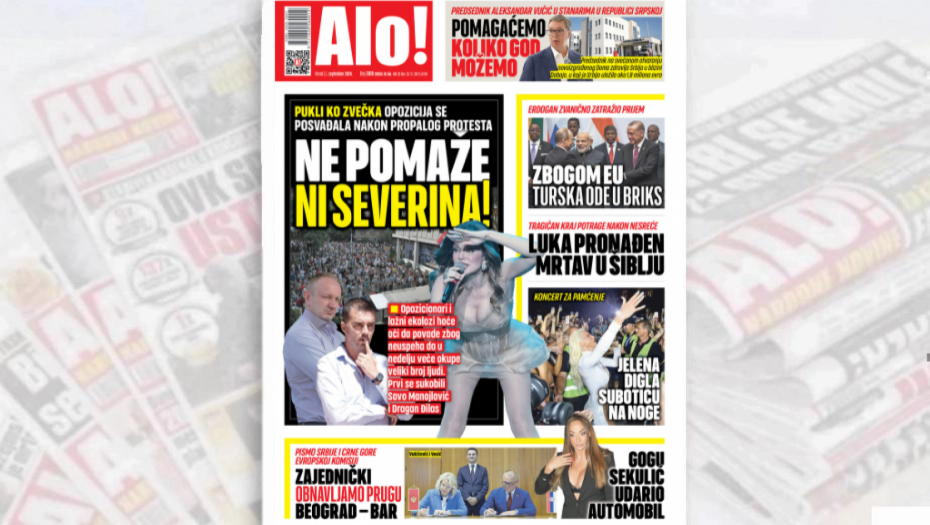 PUKLI KO ZVEČKA, NE POMAŽE NI SEVERINA! Opozicija se posvađala nakon propalog protesta