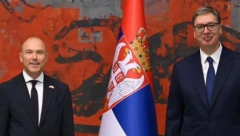 Predsednik Republike Srbije Aleksandar Vučić primio akreditivna pisma novoizabranog ambasadora Češke Republike Jana Bondija