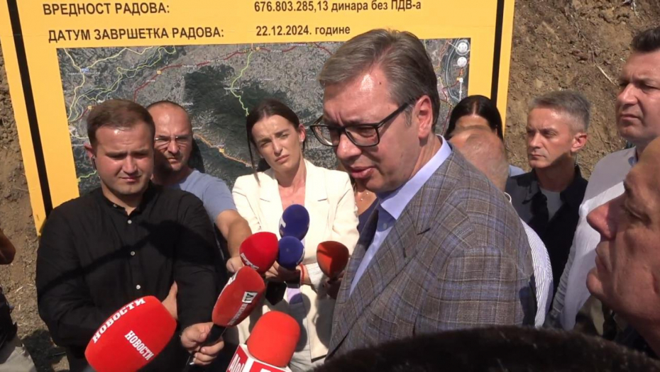 VUČIĆ O ODLASKU U KOSOVSKU MITROVICU Otišao bih koliko sutra, i to ne samo u Mitrovicu, nego..
