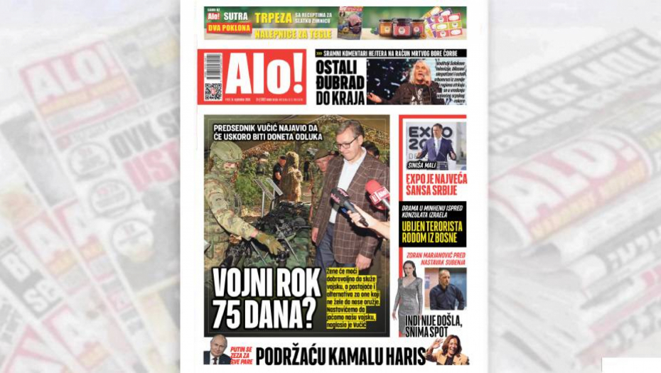 VOJNI ROK 75 DANA? Predsednik Vučić najavio da će uskoro biti doneta odluka