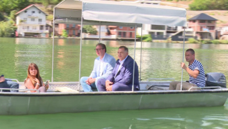 TO JE NAŠ ZADATAK I NAŠA OBAVEZA Vučić sa Dodikom o budućim planovima i projektima koji će dodatno povezati ljude sa obe strane Drine
