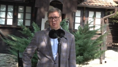 "ZA VREME KOMUNISTA SU PSOVALI BOGA, TO IM JE BILO GLAVNO" Predsednik obišao kompleks Crkve Uspenja presvete Bogorodice (VIDEO)