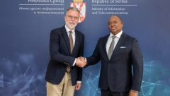 Ministar Ristić razgovarao sa ambasadorom Kraljevine Esvatini o saradnji u IT sektoru
