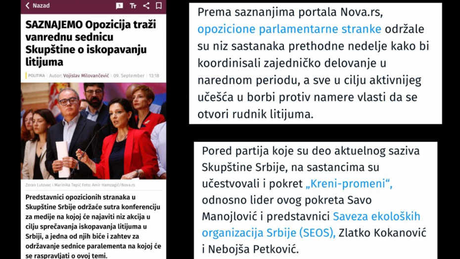 MASKE SU I ZVANIČNO PALE! Ovo nema nikakve veze sa ekologijom! Napravili koaliciju za rušenje Vučića!