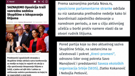 MASKE SU I ZVANIČNO PALE! Ovo nema nikakve veze sa ekologijom! Napravili koaliciju za rušenje Vučića!