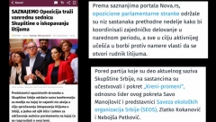 MASKE SU I ZVANIČNO PALE! Ovo nema nikakve veze sa ekologijom! Napravili koaliciju za rušenje Vučića!