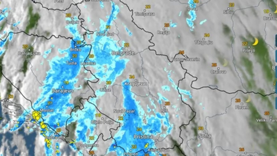 CRNI OBLACI JURCAJU KA SRBIJI Evo kakvo nevreme nas čeka iz sata u sat (FOTO)