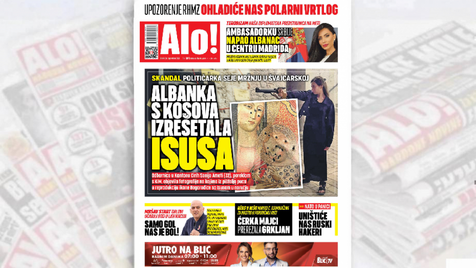 ALBANKA S KOSOVA IZREŠETALA ISUSA Političarka seje mržnju u Švajcarskoj