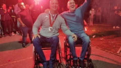 UŽICE DOČEKALO SVOJE HEROJE Srebrni paraolimpijac Nebojša Đurić se vratio kući (FOTO/VIDEO)