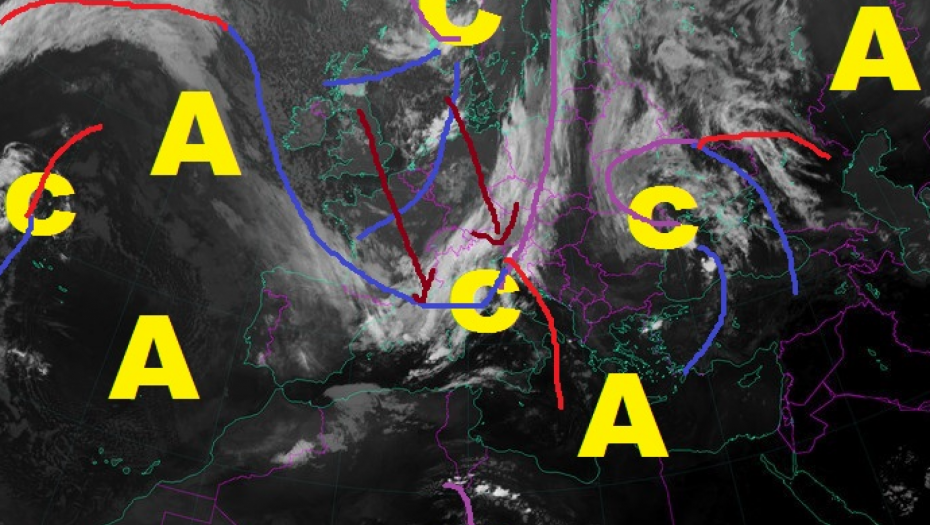 JAK HLADNI FRONT SA ALPA DONOSI HAOS U SRBIJU Od sutra ledeno, spremite kapute i kišobrane - MOGUĆE NEPOGODE