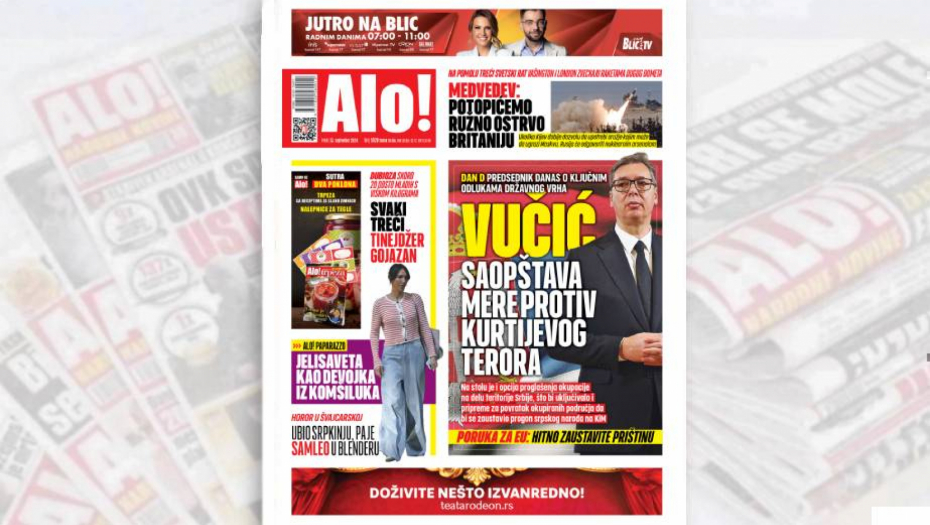 VUČIĆ SAOPŠTAVA MERE PROTIV KURTIJEVOG TERORA Predsednik o ključnim odlukama državnog vrha