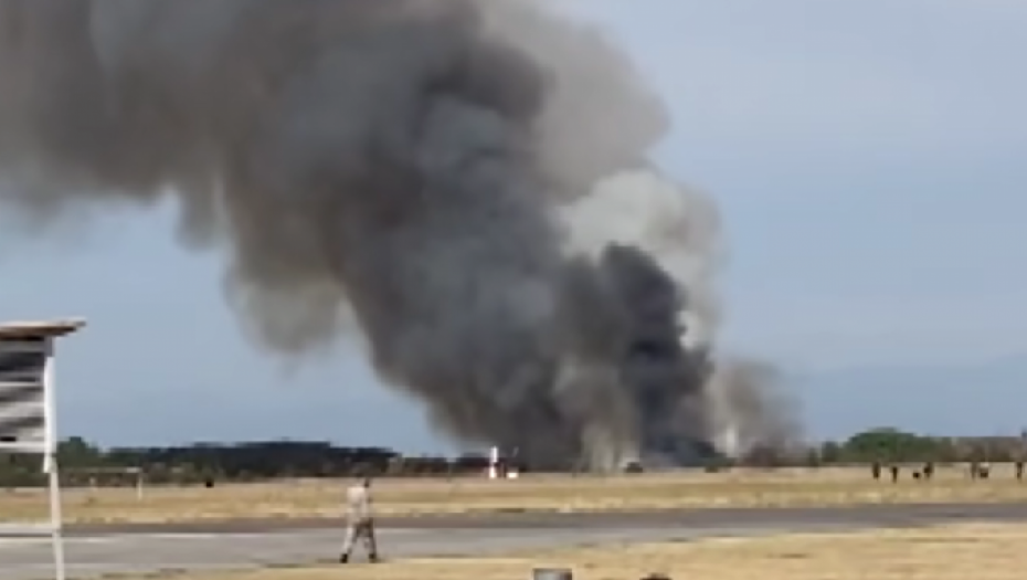 SRUŠIO SE AVION U BUGARSKOJ Nije poznato da li ima žrtava (VIDEO)