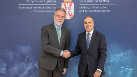 MINISTAR RISTIĆ SA AMBASADORIMA  NORVEŠKE, PORTUGALA I TUNISA Predstavljeni izuzetni rezultati Srbije, upućen poziv za EXPO 2027