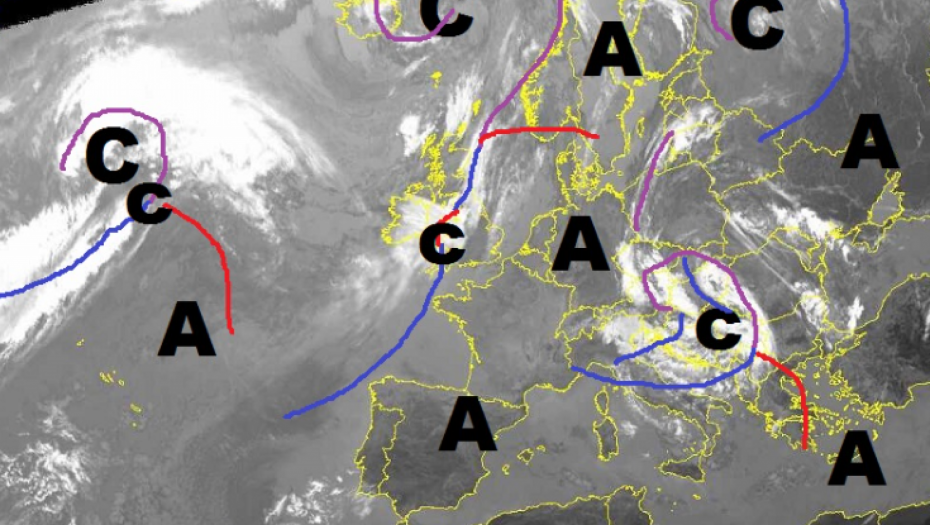CIKLON ĆE U SRBIJI I NOĆAS DA DIVLJA Srpski meteorolog najavio šta nas tek čeka od utorka