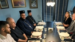 "NEPOSTOJEĆA DRŽAVA, NEPOSTOJEĆA CRKVA, NEPOSTOJEĆI POLITIČAR..." Tviteraši "razvalili" reakcijama na sastanak Kurtija, Čanka i „vladike Borisa“