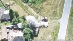 RUSI UNIŠTILI UKRAJINCE U KURSKU! Snimak eksplozije je jeziv (VIDEO)