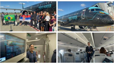 LET UZ MAKSIMALNI KOMFOR I MINIMALNO BUKE: U Beogradu predstavljen avion najsavremenije generacije