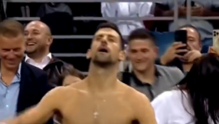 ZA NJENE OČI Dok je Nole izvodio striptiz, jedna poznata Srpkinja nije mogla da skine osmeh sa lica (VIDEO)