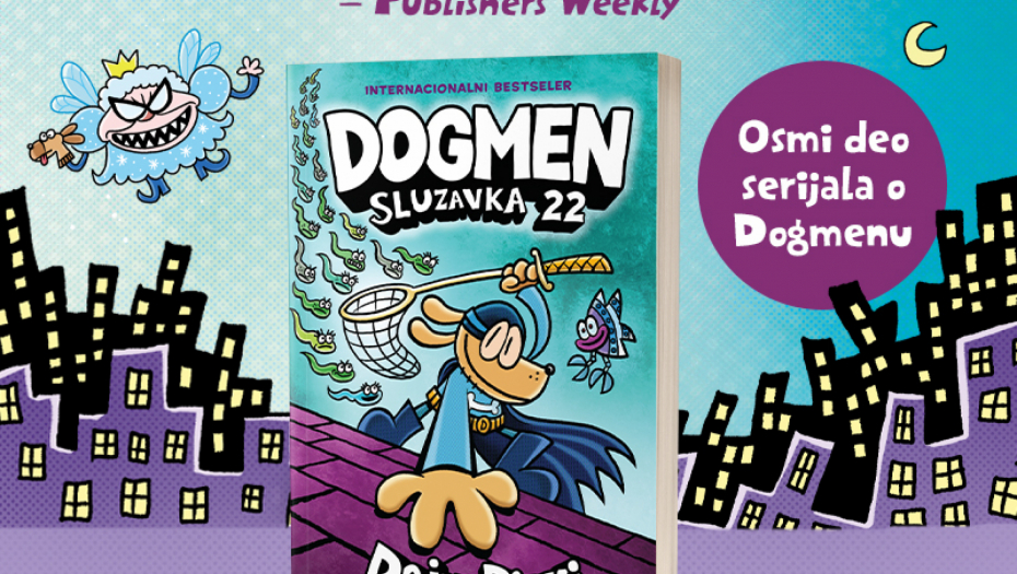 Urnebesno duhovit novi grafički roman Dejva Pilkija – „Dogmen: Sluzavka 22“ u prodaji