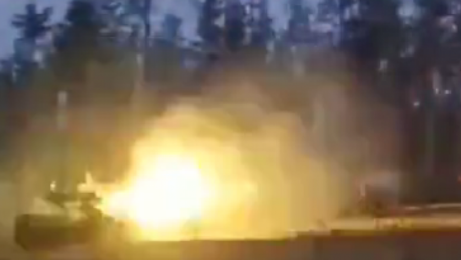 RUSKI "TERMINATOR" U AKCIJI Nebo se zapalilo (VIDEO)