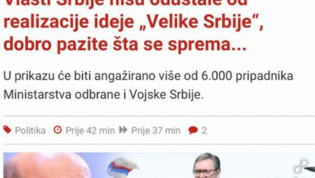 Salkiću i islamistima smeta što je Vučić stvorio snažnu srpsku vojsku