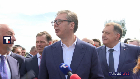 "TOLIKO SAM PONOSAN I SREĆAN KAD VIDIM ŠTA IMAMO U VAZDUHU" Vučić: Sve je ovo Srbija