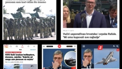 "SRPSKA VOJSKA POKAZALA MIŠIĆE" Hrvatski mediji ljubomorni, svi pišu o demonstraciji sile naše armije u Batajnici
