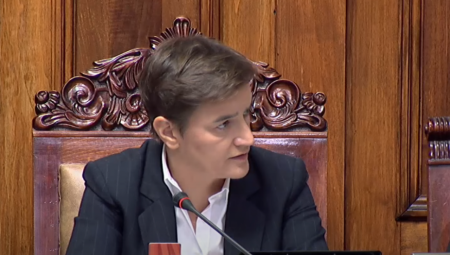 OPOZICIJA USRED BEOGRADA NE SME DA KAŽE ONO ŠTO JE VUČIĆ REKAO PRED CELIM SVETOM Brnabić: U Skupštini Srbije aboliraju NATO krivce!