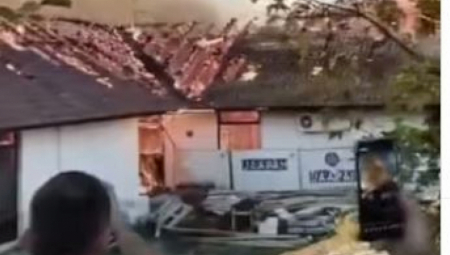 GORI VRTIĆ U GORNJEM MILANOVCU: Vatrena stihija progutala sve, dramatična akcija vatrogasaca!