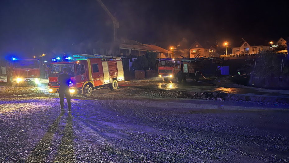 "SVE JE IZGORELO" Prve slike požara u vrtiću u Gornjem Milanovcu (FOTO)