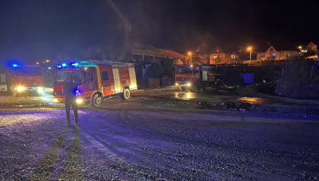 "SVE JE IZGORELO" Prve slike požara u vrtiću u Gornjem Milanovcu (FOTO)