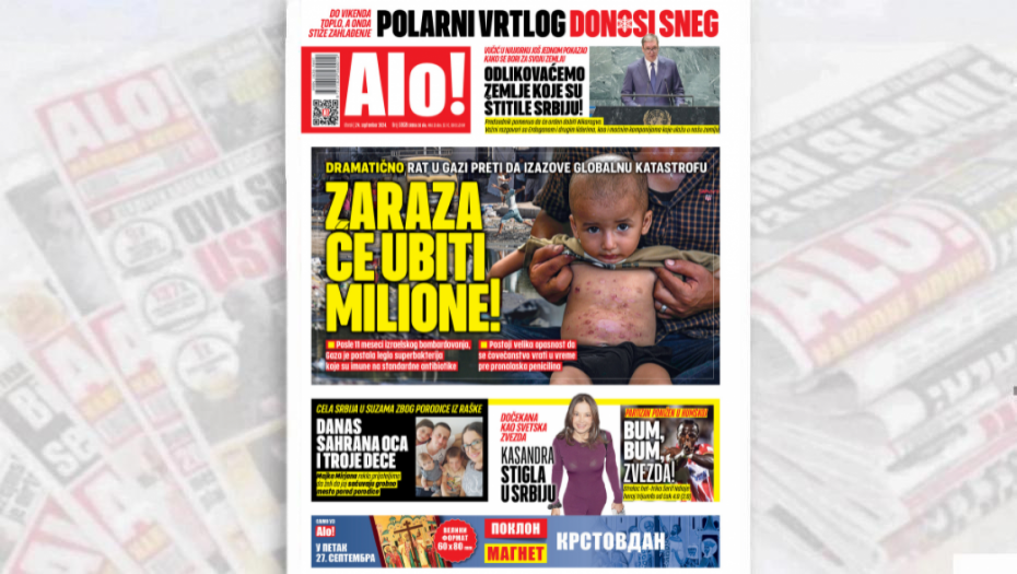 ZARAZA ĆE UBITI MILIONE! Rat u Gazi preti da izazove globalnu katastrofu