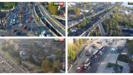 KOLAPS U BEOGRADU OD JUTRA RANA Na ovom mestu kola jedva da se pomeraju