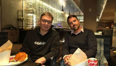 "MOJ DRUG I TENISKA LEGENDA" Vučić sa Tipsarevićem: Stiglo nam je veliko pojačanje iz Beograda