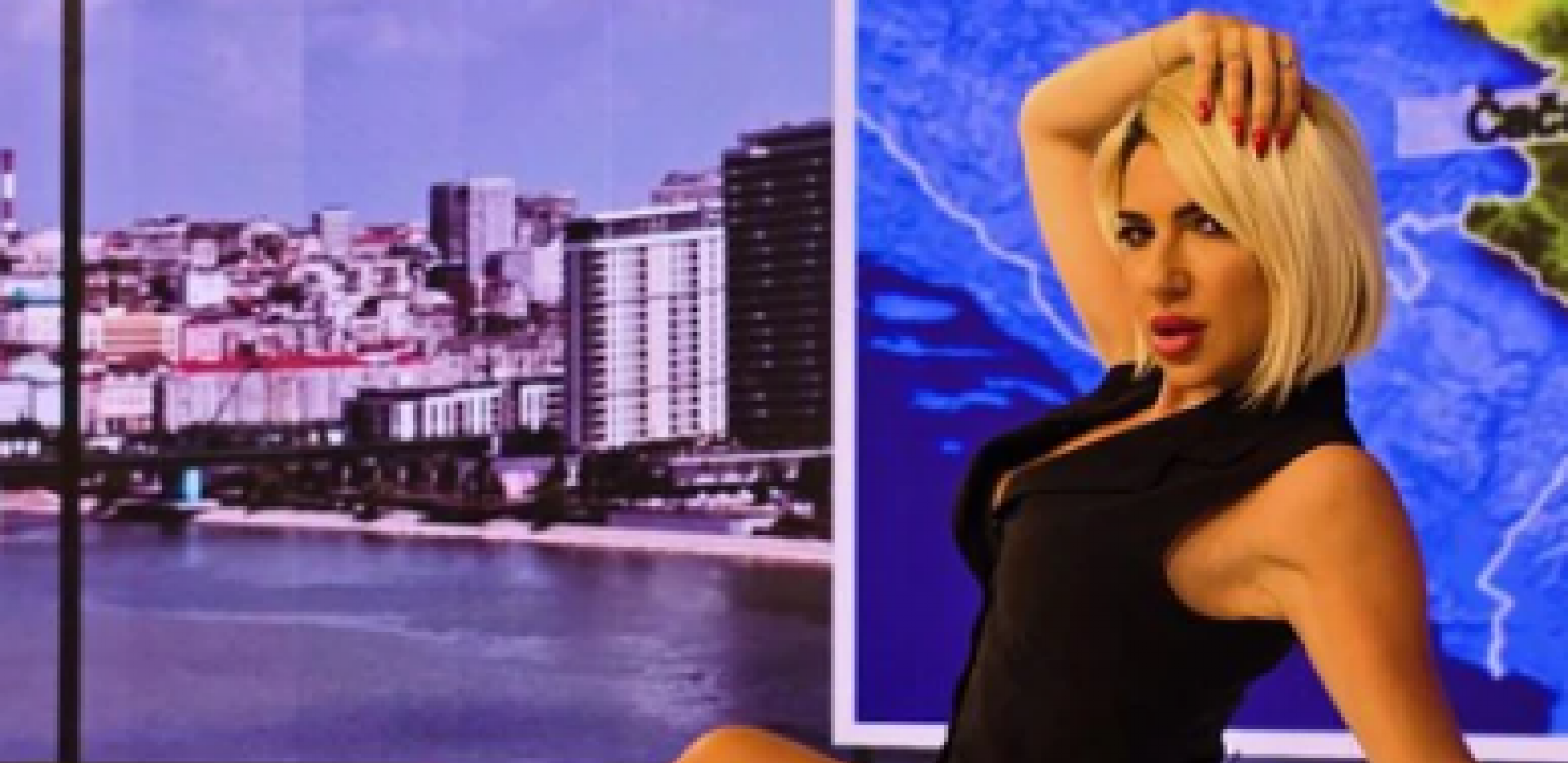 VODITELJKA PINKA NAPRAVILA HAOS U STUDIJU! Jovana Jeremić u miniću sa dubokim dekolteomm, ovakvu je nikada niste videli!