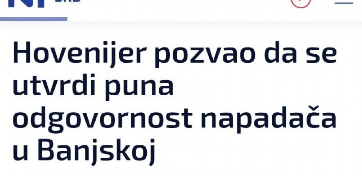 NIŠTA IM NIJE SVETO Opozicioni mediji srpskim herojima Stefanu, Igoru i Bojanu ni ime ne spominju, ali ih nazivaju napadačima