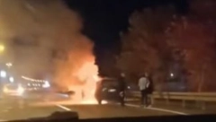 BUKTINJA NA ZRENJANINCU Vatra guta automobil (VIDEO)