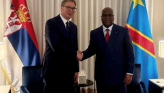 PRIJATELJSKI I VRLO OTVOREN RAZGOVOR Predsednik Vučić se sastao sa predsednikom Demokratske Republike Kongo