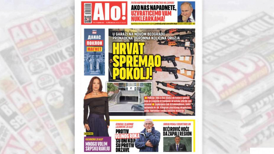 BEĆIROVIĆ HOĆE DA ZAPALI REGION Srbija pisala generalnom sekretaru UN