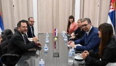 VUČIĆ ODLIKOVAO PREDSTAVNIKA VENECUELE U UN "Orden srpske zastave prvog stepena nije samo lično priznanje, već i simbol zajedničke borbe za pravdu i mir"