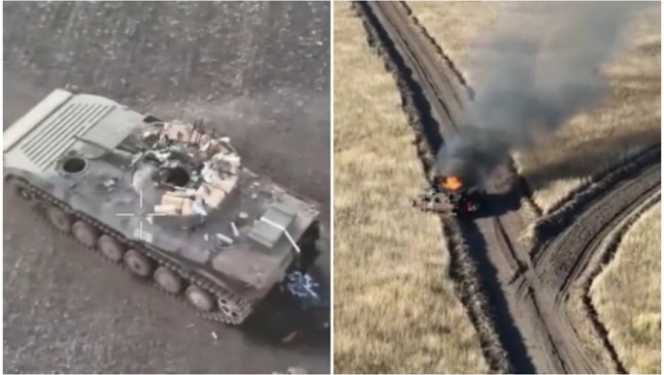 GRUNULA RAZORNA EKSPLOZIJA, SVE IH DIGLA U VAZDUH Ukrajinci broje mrtve, uništeno NATO oklopno vozilo (VIDEO)