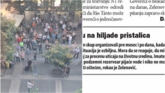 NAROD PROZREO LAŽNE EKOLOGE ZELENOVIĆA, ĆUTU I MILIVOJEVIĆA Niko više ne pada na njihove laži! (FOTO)