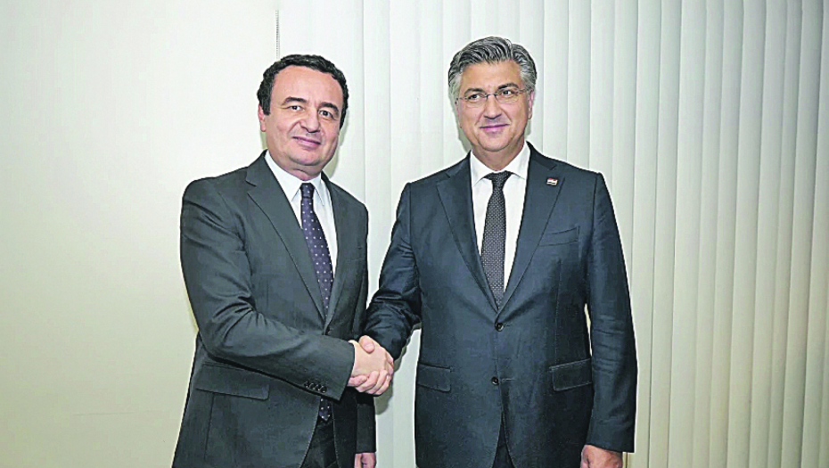 PAKT PROTIV SRBIJE Naša zemlja glavna tema sastanka Ajbina Kurtija i Andreja Plenkovića  EVO ŠTA SPREMAJU