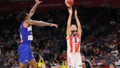 PRVA POBEDA ZVEZDE U ABA LIGI Crveno-beli se dugo mučili, ali na kraju ubedljivo savladali Mornar